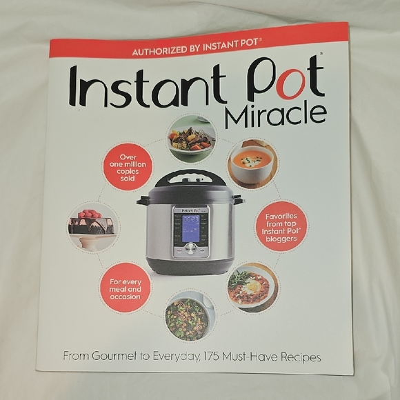 Instant Pot Other - Instant Pot Miracle Paperback Cookbook New